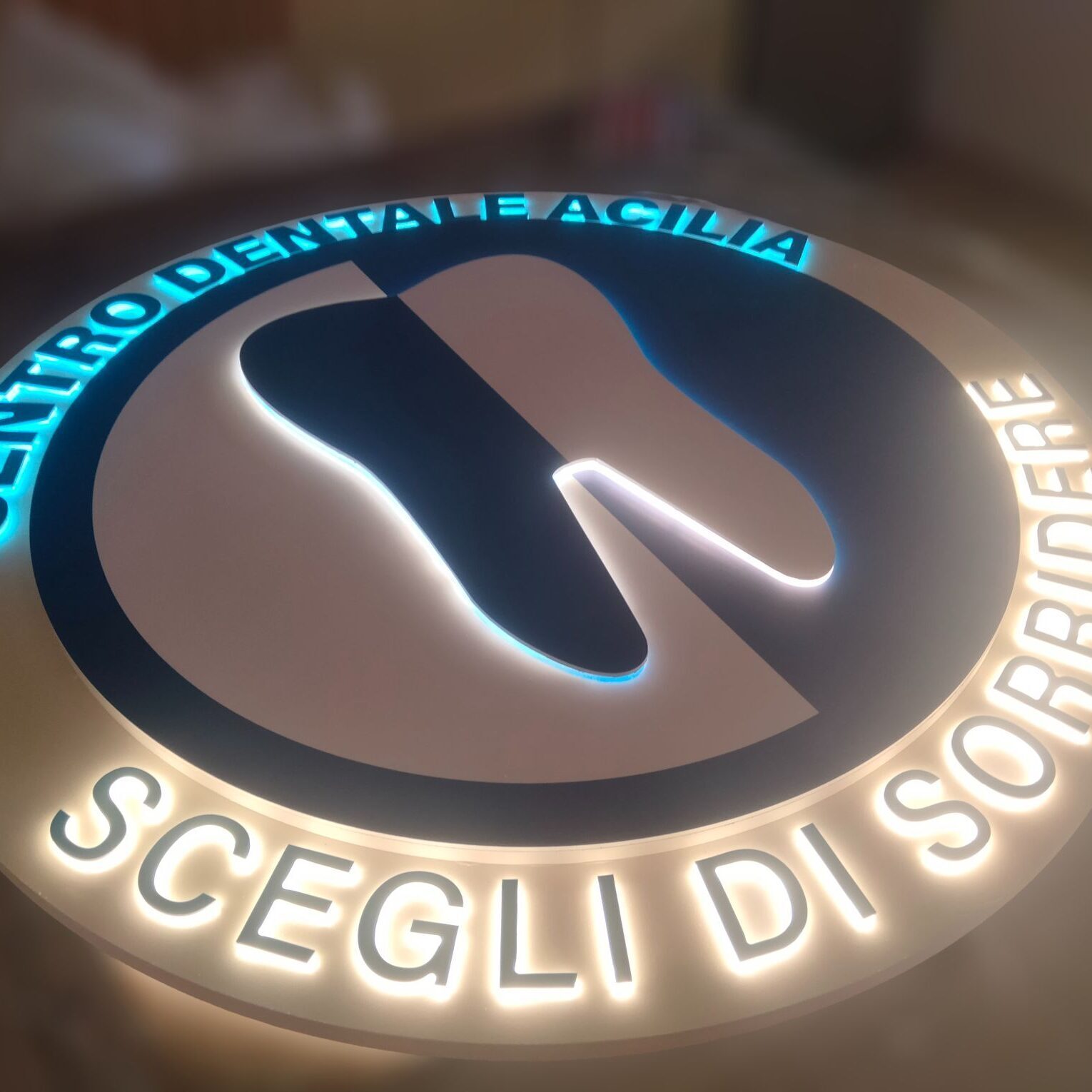 targa interna Centro Dentale Acilia